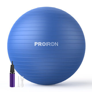 PROIRON Yoga Ball Anti-Burst Exercise Ball Chair with Quick Pump Slip Resistant Gym Ball Supports 500KG Balance Ball for Pilates Yoga Birthing Pregnancy Stability Gym Workout Training