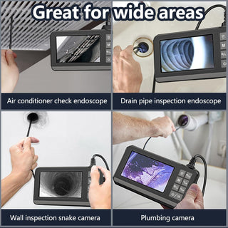 BOGYKIK Endoscope,Inspection Camera with 16.4FT, Endoscope Camera with Light,1920P HD Borescope with 9 LED Lights, inspection camera,Endoscope Semi-Rigid Snake Camera, endoscope 7.9mm IP67 Waterproof