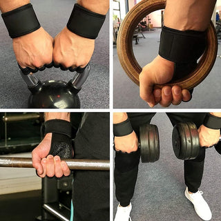 McMola Ventilated Gym Workout Gloves Cross Training Weight Lifting Gloves with Built-in Wrist Wrap Support for Men and Women, Non-Slip Silicone Padding, Palm Protection & Wrist Protection (XL)