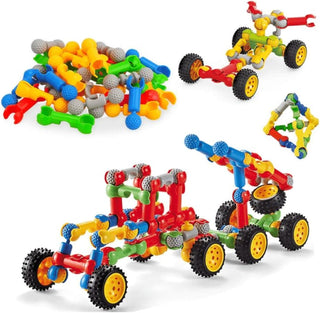Roselyn Building & Construction Toys | 170-Pieces, Learning & Education Toys, Building Blocks, Fun STEM Engineering Kids toys