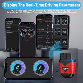 AUTOPHIX 3210 Bluetooth OBD2 Scanner Enhanced Universal Car Code Readers & Scan Tools Diagnostic Scanner with Performance Test Battery Test Check Engine Light Exclusive APP for iPhone, iPad & Android