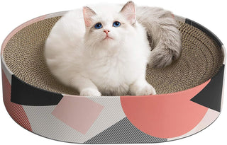Mumoo Bear Cat Scratching Board Lounger Sofa Bed, Reversible Pads - Premium Cardboard Construction