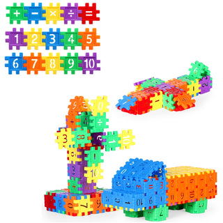 AM ANNA 800 Pieces Building Blocks Kids STEM Toys Educational Building Toys,Building Blocks Construction Toy Creativity Classroom Activities Toys,Interlocking Gear Learning Toys for Boys Girls Aged 3+