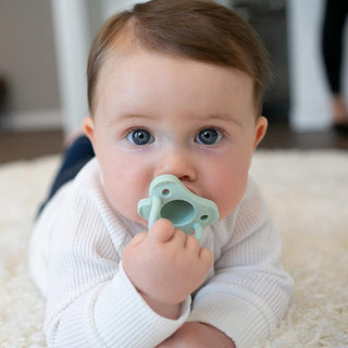 Dr Brown's HappyPaci 100% Silicone Soother, Blue, 2 Pack