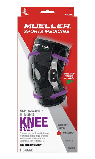 Mueller Adjustable Hinged Knee Brace Support 6455