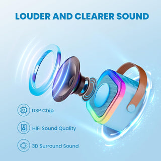 YLMKDE Mini Karaoke Machine for Kids,Toddler Multifunctional Musical Toy for Kids,Fun Birthday Gifts For 4,5 6 7 8 9 10 11 Years Teens Colorful Lights Girls Boys