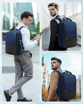 Besttravel Laptop Backpack Men's Work for 15.6 Inch Notebook, Water-Repellent School Backpack for Work, Outdoor, Travel, Camping