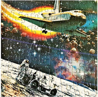 AM ANNA 1000 Piece Space Traveler Puzzles Paper Planets Spacecraft in Space Jigsaw Puzzle for Adult Kids