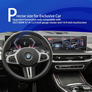 XXCIWP Tempered Glass 2025 2024 BMW X5 M60i Bmw Screen Protector for 2024 BMW X5 X6 X7 xDrive40i,Idrive 8 Touch Screen 2024 BMW X7 M60i Accessories