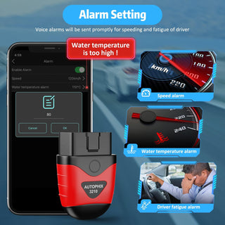 AUTOPHIX 3210 Bluetooth OBD2 Scanner Enhanced Universal Car Code Readers & Scan Tools Diagnostic Scanner with Performance Test Battery Test Check Engine Light Exclusive APP for iPhone, iPad & Android