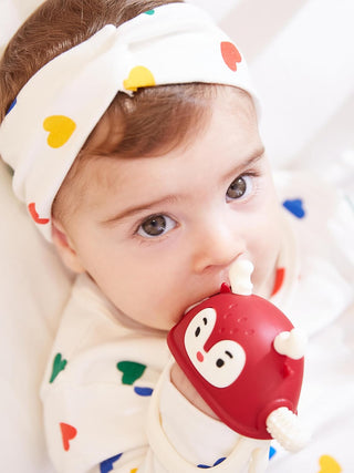 Smily Mia Breastfed Baby Pacifiers, Baby TeethingToys for 0-6Months, Baby Teethers for 3-6Months, Hand Teether For Infants, Baby Essentials&Baby Registry for New Born, Baby Must Need Items, light blue