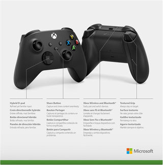 Microsoft Xbox Series X Controller Black: Uae Version