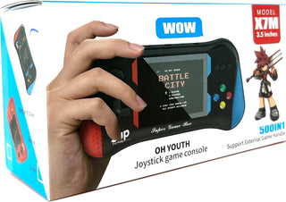 MZtoyz, Handheld Game Consule, 500 in 1, Model X7M, Support External Game Handle