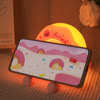 OkiyiD Duck Night Light, Cute Duck Gifts for Girl, Duck Lamp Gifts Dorm Decor Lamp for Nursery, ABS+SIL, Touch Control, Portable and Rechargeable Dimmable, Birthday Gifts for Boys Girls (DoDo Duck)