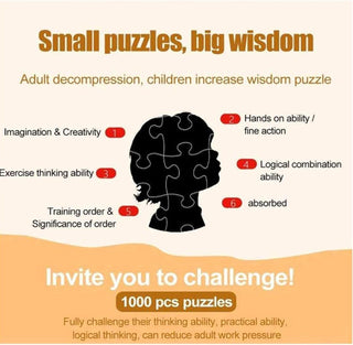 AM ANNA 1000 Pieces Cinque Terre Jigsaw Puzzles Challenge Game for Adults and Kids