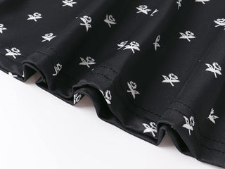 AmzBarley Girls Addams Costume Little Kids Addams Family Dress Up for Halloween Cosplay Birthday Party