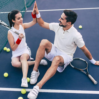 6 Pack Wrist Sweatbands Tennis Wrist Bands Absorbent Sweatbands for Football Basketball Running Athletic Sports and Working Out