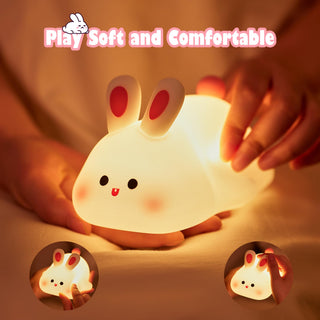 OkiyiD Duck Night Light, Cute Duck Gifts for Girl, Duck Lamp Gifts Dorm Decor Lamp for Nursery, ABS+SIL, Touch Control, Portable and Rechargeable Dimmable, Birthday Gifts for Boys Girls (DoDo Duck)