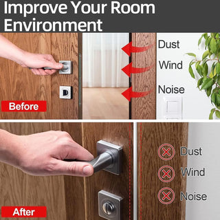 Beynant 19.7Feet Door Weather Stripping Door Seal Strip,Self-Adhesive Rubber Door Insulation Weather Strip for Window and Door Soundproofing D Shape,Weatherstripping for Door Frame Gap Blocker(Black)
