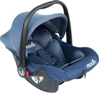 MOON Bibo Infant/Baby/Kids Travel Car Seat With Full Body Support CUShion Rear Facing_Seat Carry Cot AdjUStable Canopy Suitable For 0 Months+0 13 Kg Brown