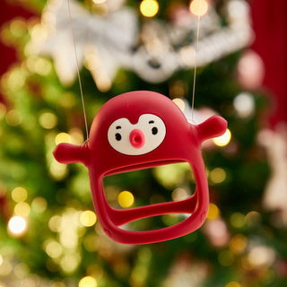 Smily Mia Breastfed Baby Pacifiers, Baby TeethingToys for 0-6Months, Baby Teethers for 3-6Months, Hand Teether For Infants, Baby Essentials&Baby Registry for New Born, Baby Must Need Items, light blue