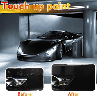DORPETLY Touch Up Paint for Cars, Easy & Quick Auto Car Paint Scratch Repair, Two-In-One Automotive Car Touch Up Scratch Remover Pen for vehicles, Erase Car Scratches, 0.4oz (Black-1pcs)