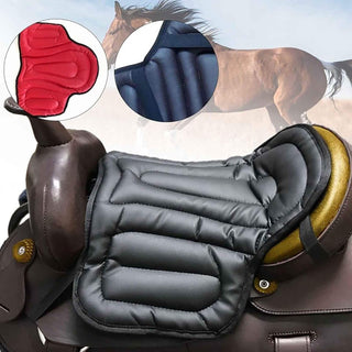 Horse Saddle Shock absorption and thickening,Soft Equestrian Seat Pad Riding Equipment Comprehensive PU Western Saddle Pad Painless