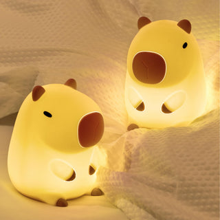 OkiyiD Duck Night Light, Cute Duck Gifts for Girl, Duck Lamp Gifts Dorm Decor Lamp for Nursery, ABS+SIL, Touch Control, Portable and Rechargeable Dimmable, Birthday Gifts for Boys Girls (DoDo Duck)