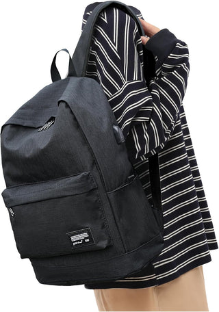 VECAVE Lightweight Casual Laptop Backpack Purse for Women,Travel Backpack with laptop compartment