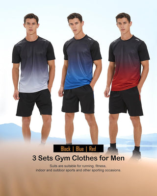 BOOMCOOL mens 6801 6802 6803 Shorts Set