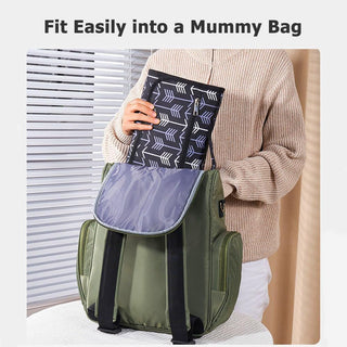 NALACAL Baby Changing Pad, Diapers Newborn Pads, Lightweight Diaper Changing Pad, Foldable Infant Urinal Pad, Leakage Protection, with Built-in Pillow Travel Diaper Changing Mat Portable Diaper Gift