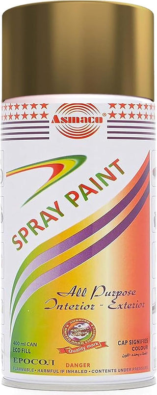 Biella™ Asmaco All Purpose Interior and Exterior Spray Paint (WHITE)