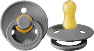 Bibs Pacifier Size 1 - Baby 0-6M (2pcs) - Ivory/Blush