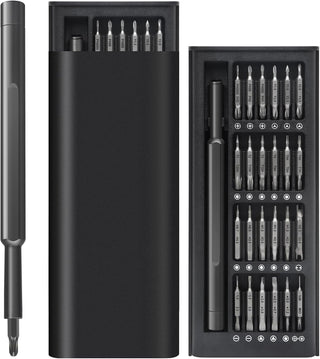 Anspect Precision Screwdriver Set, 24 in 1 Mini Screwdriver, Magnetic Driver Bits Set, Set, S2 Alloy Steel Pocket Manual Screwdriver Tool Set, Repair Tool Kit