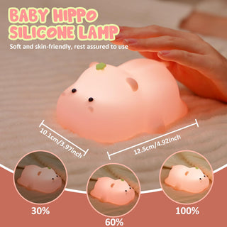 OkiyiD Duck Night Light, Cute Duck Gifts for Girl, Duck Lamp Gifts Dorm Decor Lamp for Nursery, ABS+SIL, Touch Control, Portable and Rechargeable Dimmable, Birthday Gifts for Boys Girls (DoDo Duck)