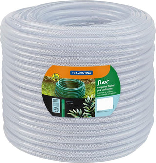 Tramontina Flex garden hose, 10 meters, thread connectors and sprayer 1/2"