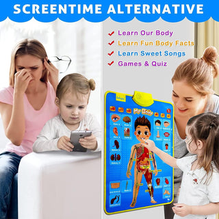 UKR Educational Toys Talking Poster for Kids | Best Musical and Learning Toy for Toddlers and Babies (MY BODY)