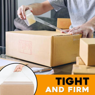 MARKQ Clear Packing Tape | 2 inches x 50 yards Strong Heavy Duty Packaging Tape for Sealing Parcel Boxes, Moving Boxes Houses, Large Postal Bags, Office Supplies [1 Rolls]