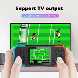 TDOO Handheld Games for Kids Adults, Portable Retro Games Console Built in 666 Classic Electronic Video Games Player with TV Output - Travel Games for Birthday Xmas Gift