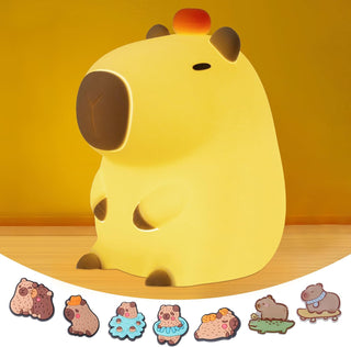 OkiyiD Duck Night Light, Cute Duck Gifts for Girl, Duck Lamp Gifts Dorm Decor Lamp for Nursery, ABS+SIL, Touch Control, Portable and Rechargeable Dimmable, Birthday Gifts for Boys Girls (DoDo Duck)