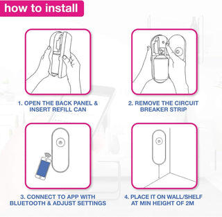 Godrej aer Matic, Automatic Air Freshener Refill Pack - Fresh Lush Green (225 ml), Fghkarpox012