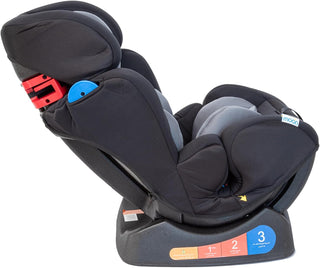 Moon Sumo Baby/Infant/Kids Travel Car Seat |Group 0-1-2| Rearward/Forward Facing| Reclining| Padded Seat| Suitable From Birth To 6 Years(Upto 25 Kg)- Violet Black