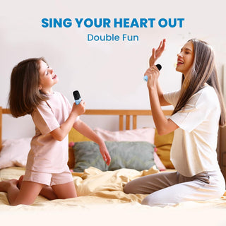 YLMKDE Mini Karaoke Machine for Kids,Toddler Multifunctional Musical Toy for Kids,Fun Birthday Gifts For 4,5 6 7 8 9 10 11 Years Teens Colorful Lights Girls Boys