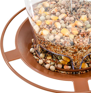 THE WHITE SHOP Bird Feeders for Outside, Bird Feeder, Wild Bird Seed for Outside Feeders