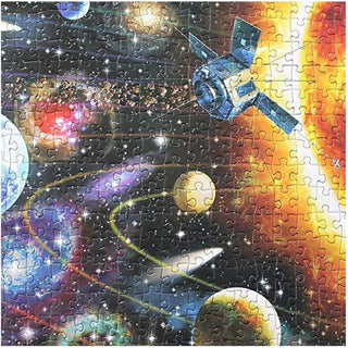 AM ANNA 1000 Piece Space Traveler Puzzles Paper Planets Spacecraft in Space Jigsaw Puzzle for Adult Kids
