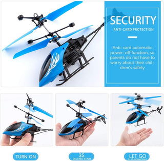 Yobeyi RC Flying Ball Toys Infrared Induction Drone Hand Control Helicopter with Shining LED Lights Disco USB Rechargeable Fun Novelty Toys for Kids Teenagers Indoor and Outdoor Games