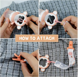 IBAMA 8 Pack Baby Pacifier Clips Anti-lost clip Anti-drop Chain Universal Pacifiers Teether Holder and Leash for Baby Boys and Girls Various Patterns Unisex Baby Shower Birthday Christmas Gift