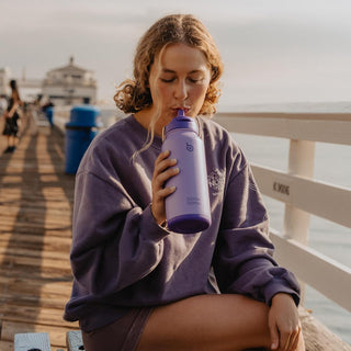 bottlebottle BOTTLE BOTTLE 32oz Insulated Water Bottle Stainless Steel Sport Water Bottle with Straw Dual-use Lid Design for Gym with Pill Box (green)