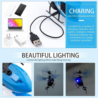 Yobeyi RC Flying Ball Toys Infrared Induction Drone Hand Control Helicopter with Shining LED Lights Disco USB Rechargeable Fun Novelty Toys for Kids Teenagers Indoor and Outdoor Games