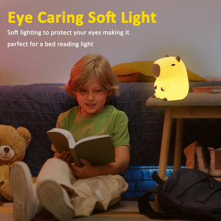 OkiyiD Duck Night Light, Cute Duck Gifts for Girl, Duck Lamp Gifts Dorm Decor Lamp for Nursery, ABS+SIL, Touch Control, Portable and Rechargeable Dimmable, Birthday Gifts for Boys Girls (DoDo Duck)